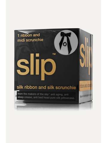 SLIP Silk ribbon and hair tie set