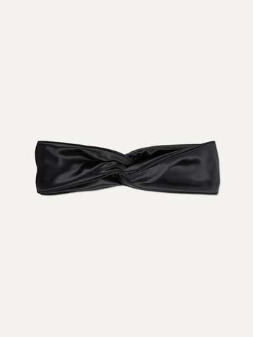 SLIP Twist silk headband