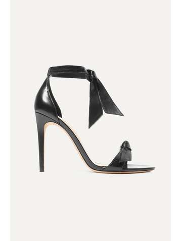 ALEXANDRE BIRMAN Clarita bow-embellished leather sandals