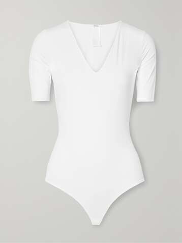 WOLFORD Vermont String-Body aus Stretch-Jersey