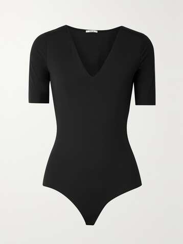 WOLFORD Vermont String-Body aus Stretch-Jersey