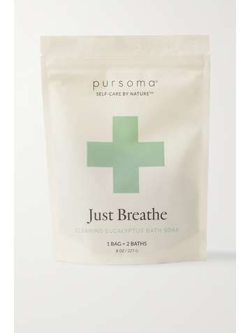 PURSOMA Just Breathe Ritual Calming & Clearing Eucalyptus Bath, 227g