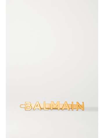BALMAIN PARIS HAIR COUTURE Gold-plated hair slide