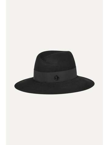 MAISON MICHEL Virginie rabbit-felt fedora