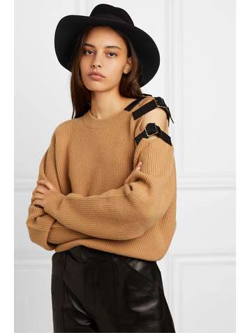 MAISON MICHEL Virginie rabbit-felt fedora
