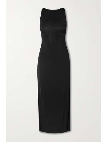 AGENT PROVOCATEUR Donia cutout stretch-jersey maxi dress