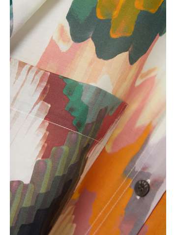 ERES Coquelicot printed cotton and silk-blend voile tunic