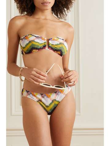 ERES Haut de bikini bandeau imprimé Fruit