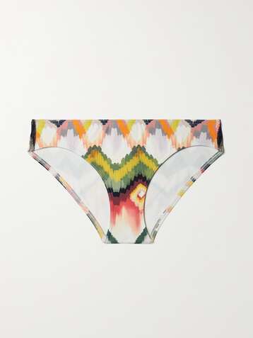 ERES Culotte de bikini imprimée Pulpe