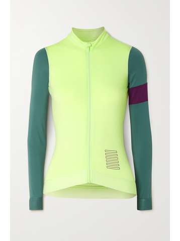 RAPHA Pro Team Training Radtrikot aus Stretch-Material in Colour-Block-Optik