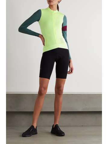 RAPHA Pro Team Training Radtrikot aus Stretch-Material in Colour-Block-Optik