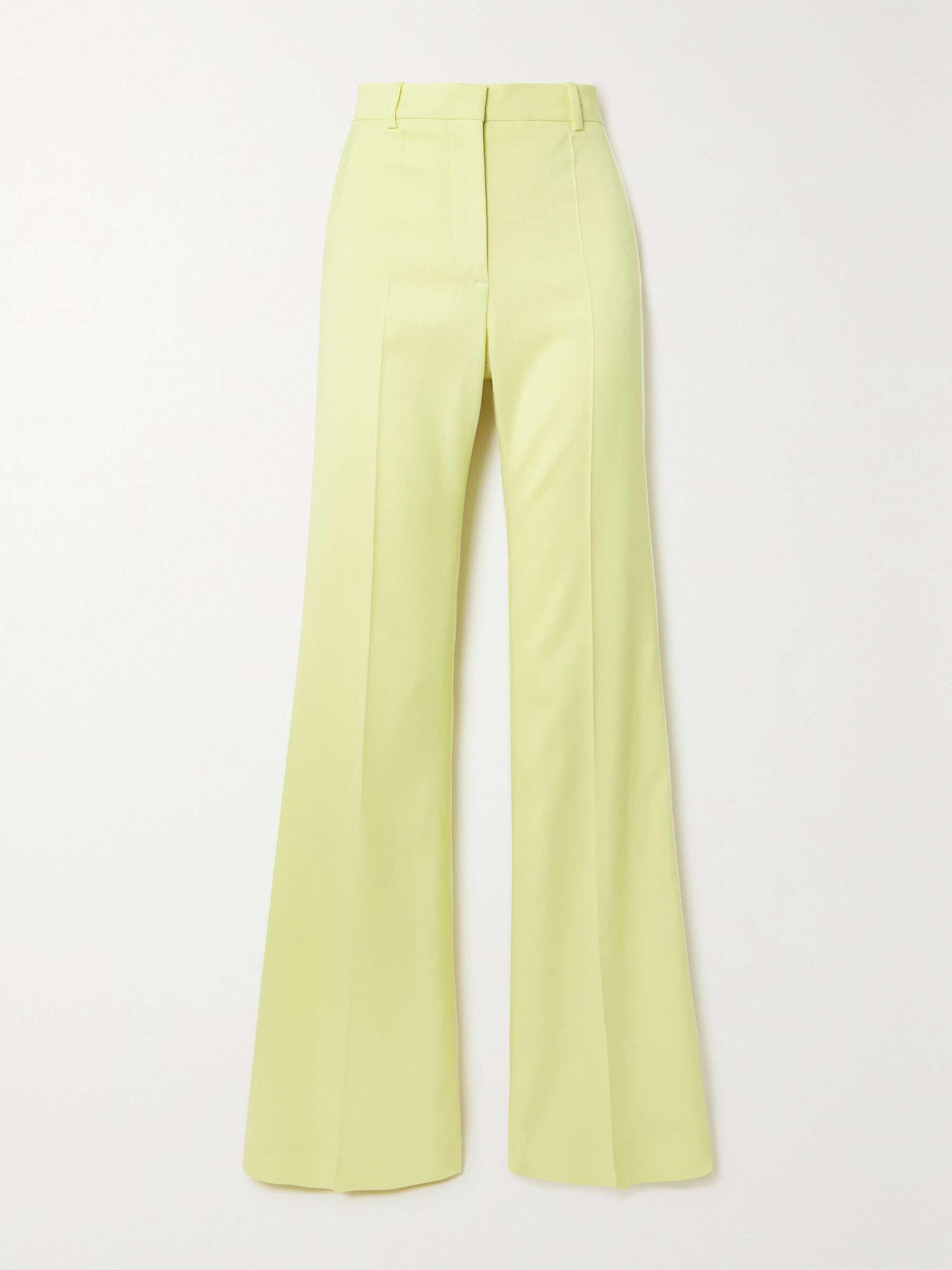 Yellow Tafira canvas wide-leg pants 