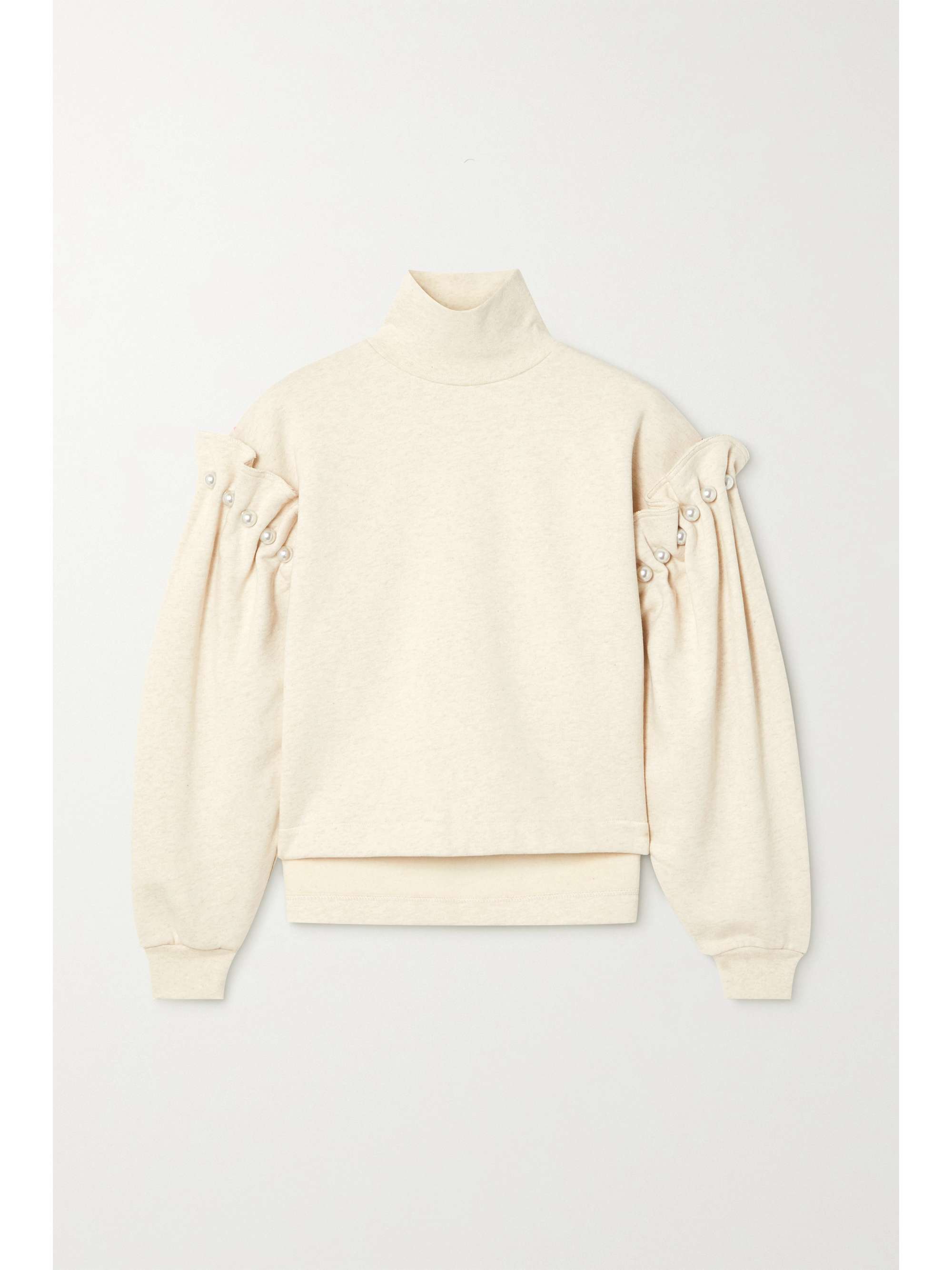 NET SUSTAIN faux pearl-embellished 
