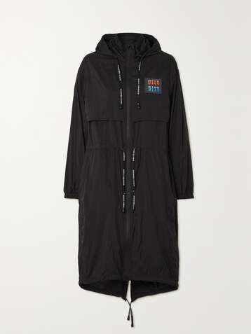 PACO RABANNE + Tsunehisa Kimura appliquéd shell parka
