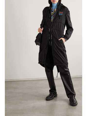 PACO RABANNE + Tsunehisa Kimura appliquéd shell parka