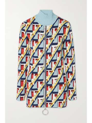 PACO RABANNE + Tsunehisa Kimura embellished jacquard-knit sweater