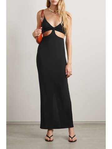 ALICE + OLIVIA Havana cutout stretch-jersey maxi dress