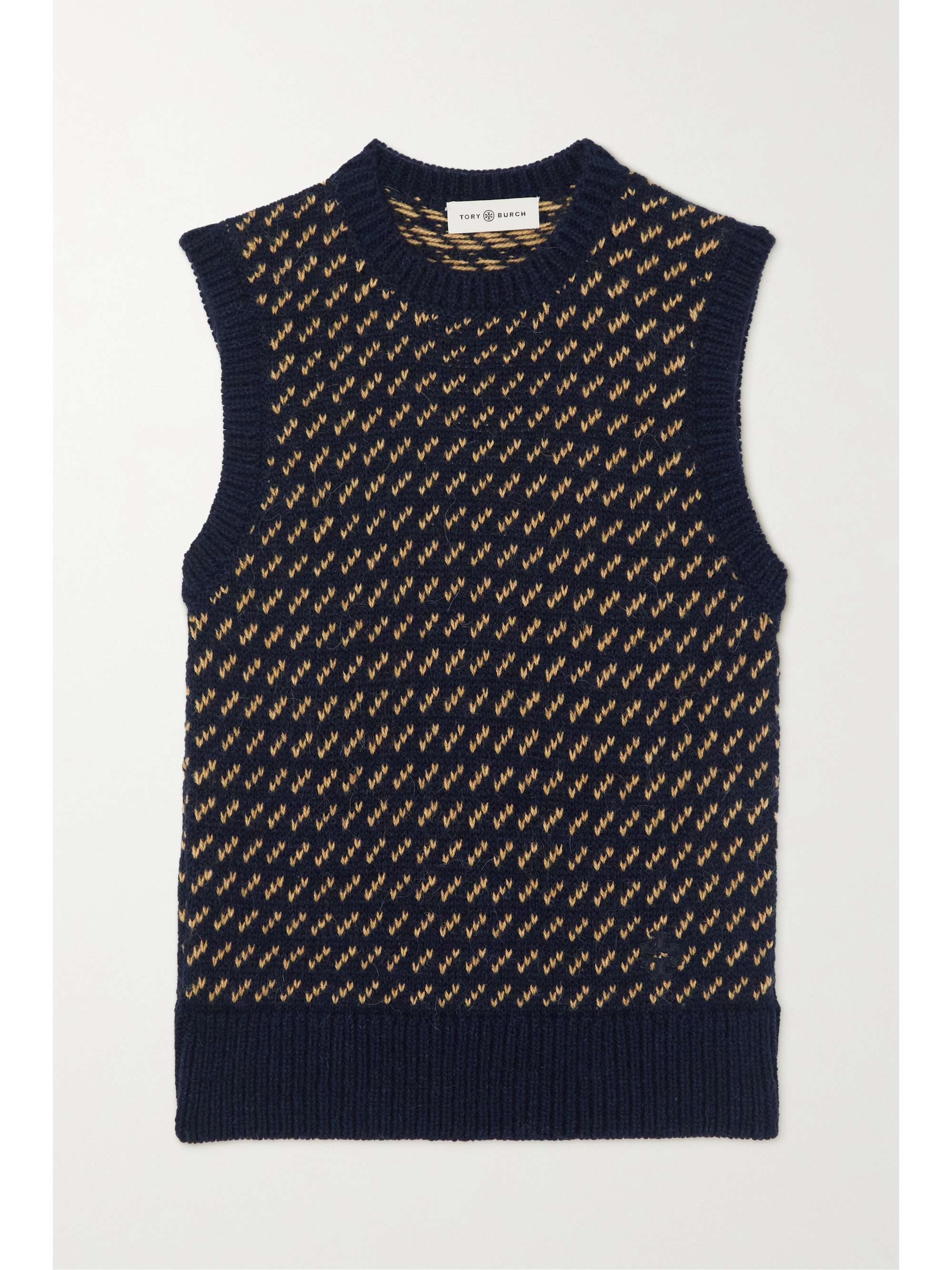 tory burch intarsia sweater