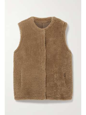 YVES SALOMON Shearling vest