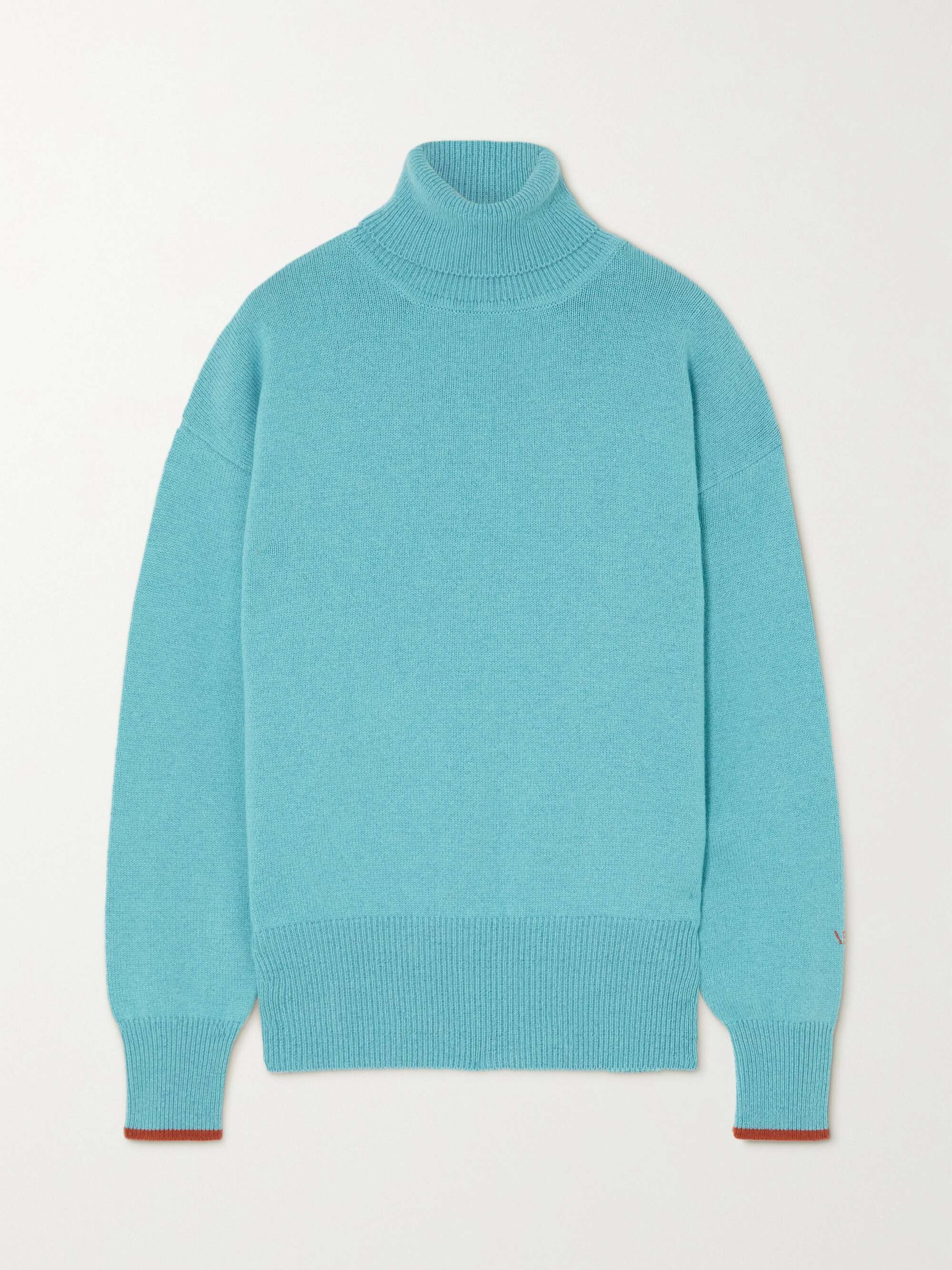 VICTORIA BECKHAM Cashmere-blend turtleneck sweater | NET-A-PORTER