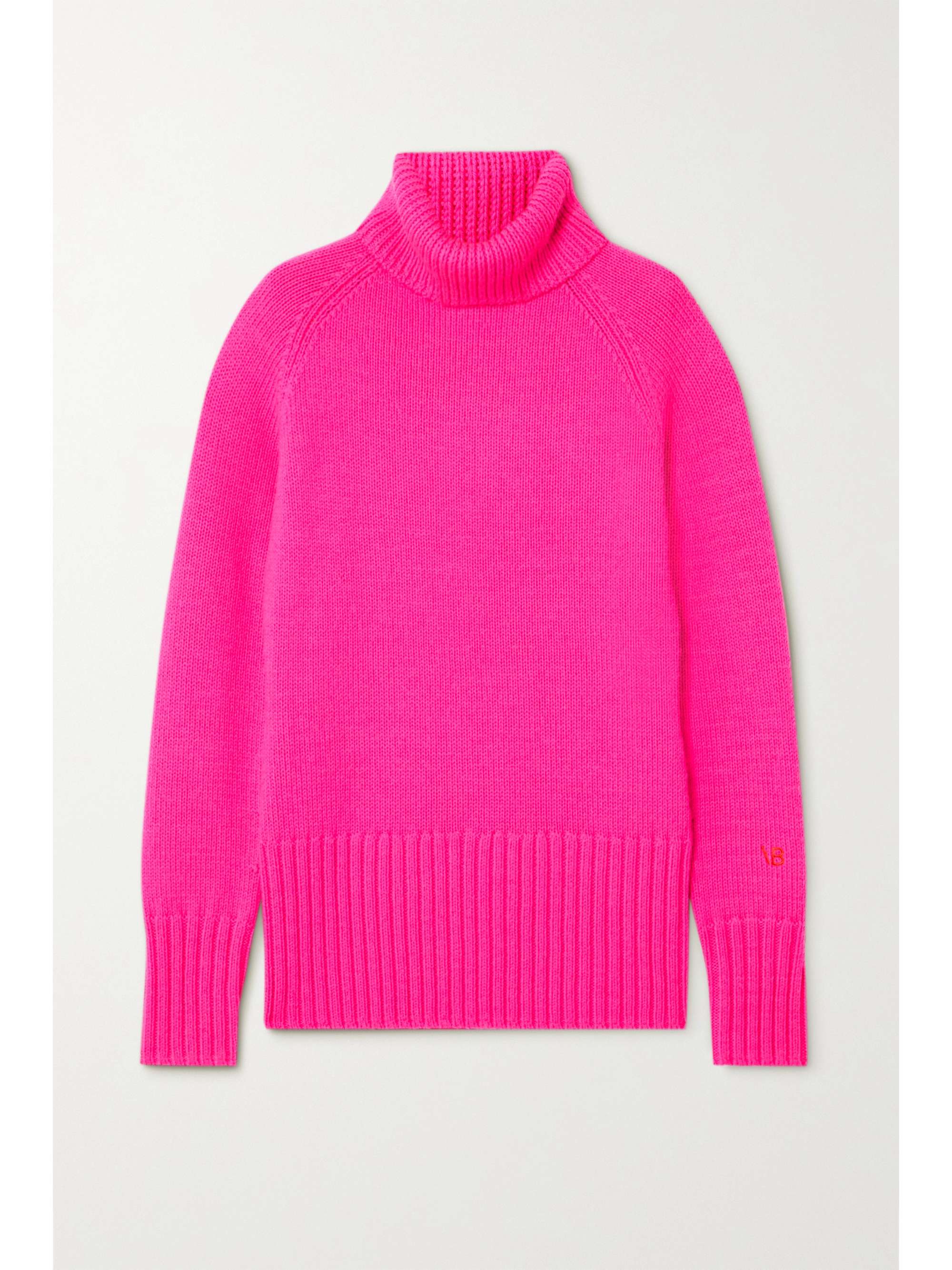 pink turtle neck sweater