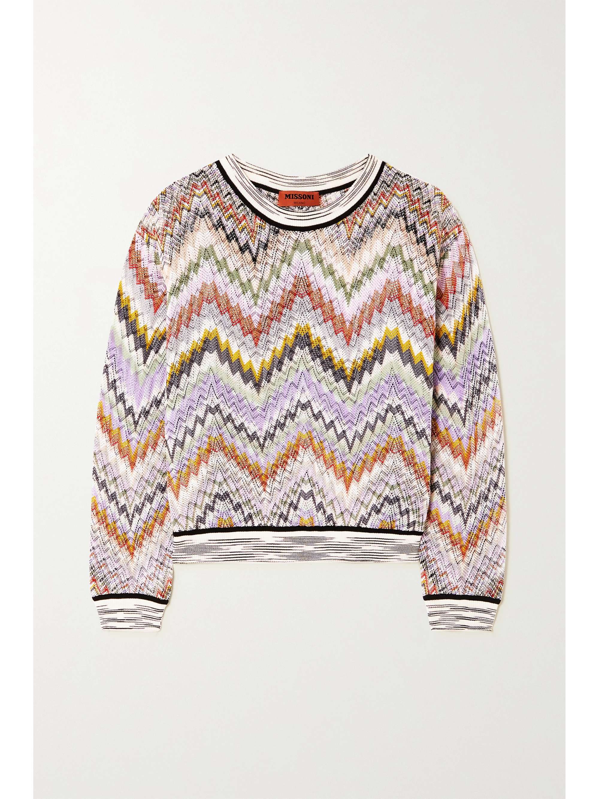 Ivory Wool-blend sweater | MISSONI 