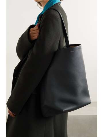THE ROW N/S Park textured-leather tote