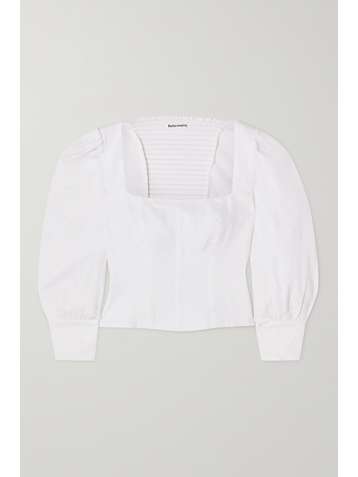 REFORMATION Stilton linen top