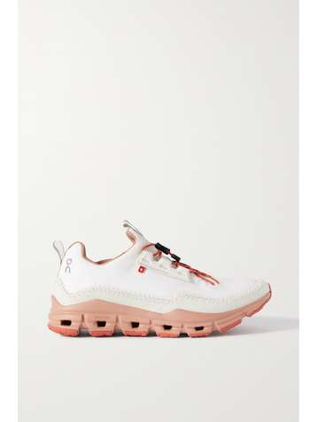 ON Cloudaway Sneakers aus Neopren, Velourslederimitat und Mesh