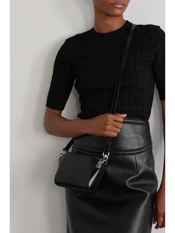 GIVENCHY Antigona nano textured-leather shoulder bag
