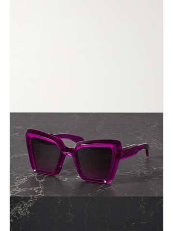 JACQUES MARIE MAGE Sly cat-eye acetate sunglasses