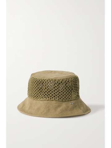 RAG & BONE Bob en toile de coton recyclé et en crochet Nando