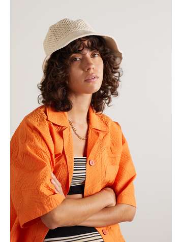 RAG & BONE Bob en toile de coton recyclé et en crochet Nando