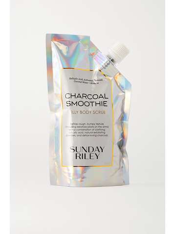 SUNDAY RILEY Charcoal Smoothie Jelly Body Scrub, 200g
