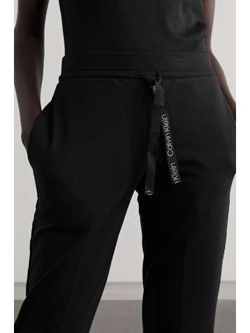 CALVIN KLEIN Pantalon de survêtement en jersey de coton mélangé