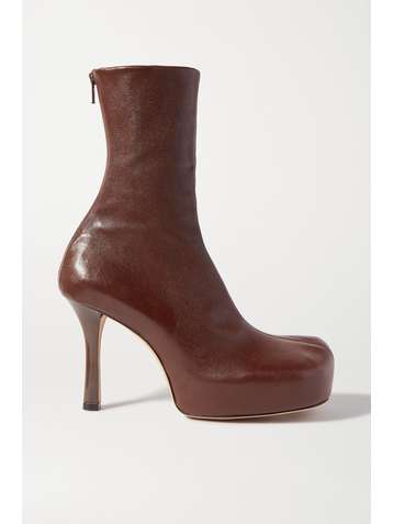 BOTTEGA VENETA Bottines plates-formes en cuir