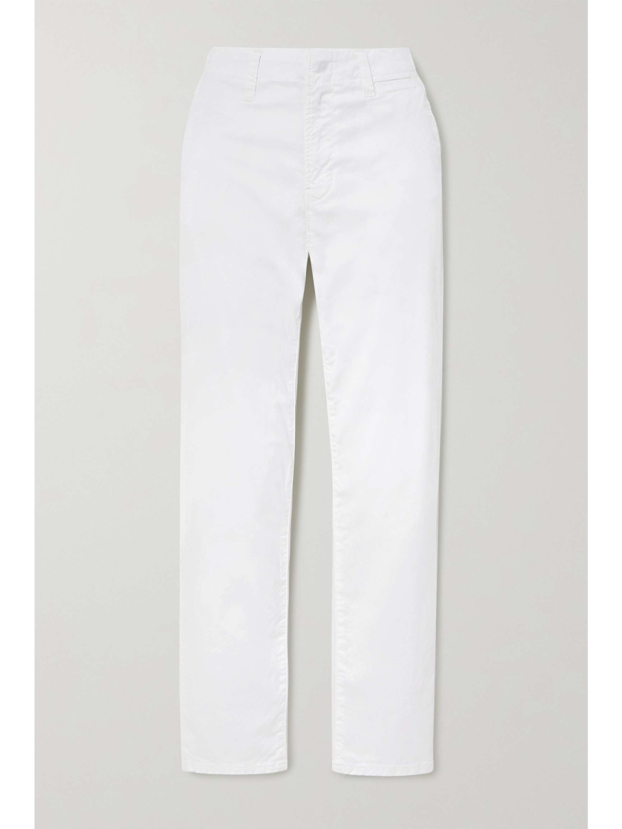 White Ollie cotton-blend twill pants 