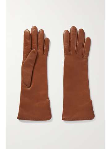 LORO PIANA Leather gloves