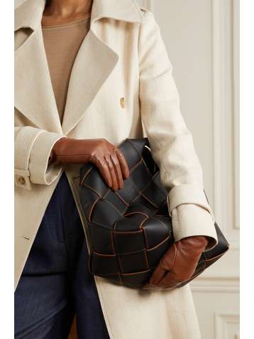 LORO PIANA Leather gloves