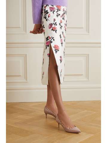 VALENTINO Valentino Garavani Rockstud 50 leather pumps