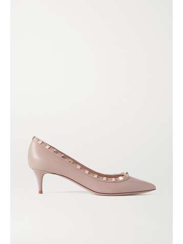 VALENTINO Valentino Garavani Rockstud 50 leather pumps