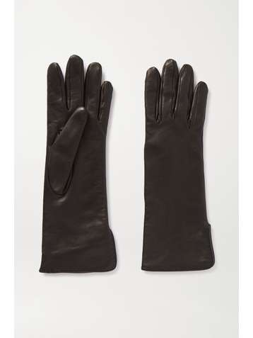 LORO PIANA Leather gloves