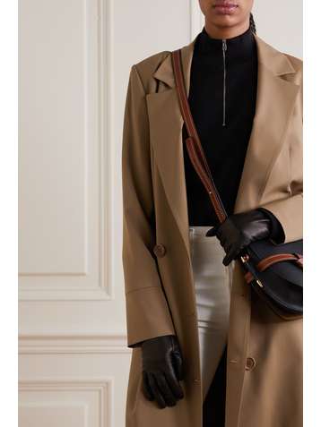 LORO PIANA Leather gloves