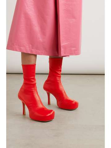 BOTTEGA VENETA Bottines plates-formes en cuir