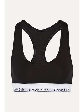 CALVIN KLEIN Brassière en coton mélangé stretch Modern Cotton