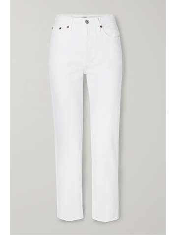 RE/DONE Originals Stove Pipe high-rise straight-leg jeans