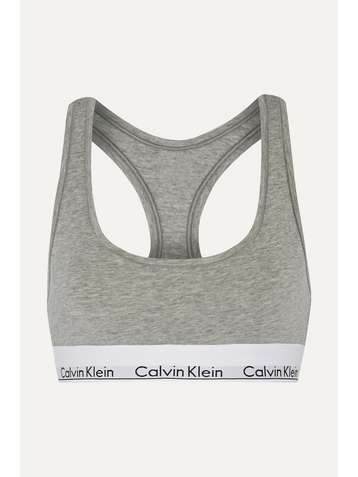 CALVIN KLEIN Brassière en coton mélangé stretch Modern Cotton