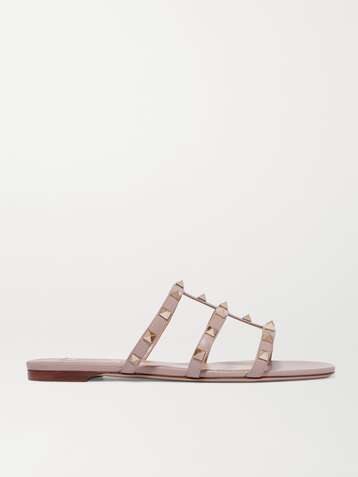 VALENTINO Valentino Garavani Rockstud leather sandals