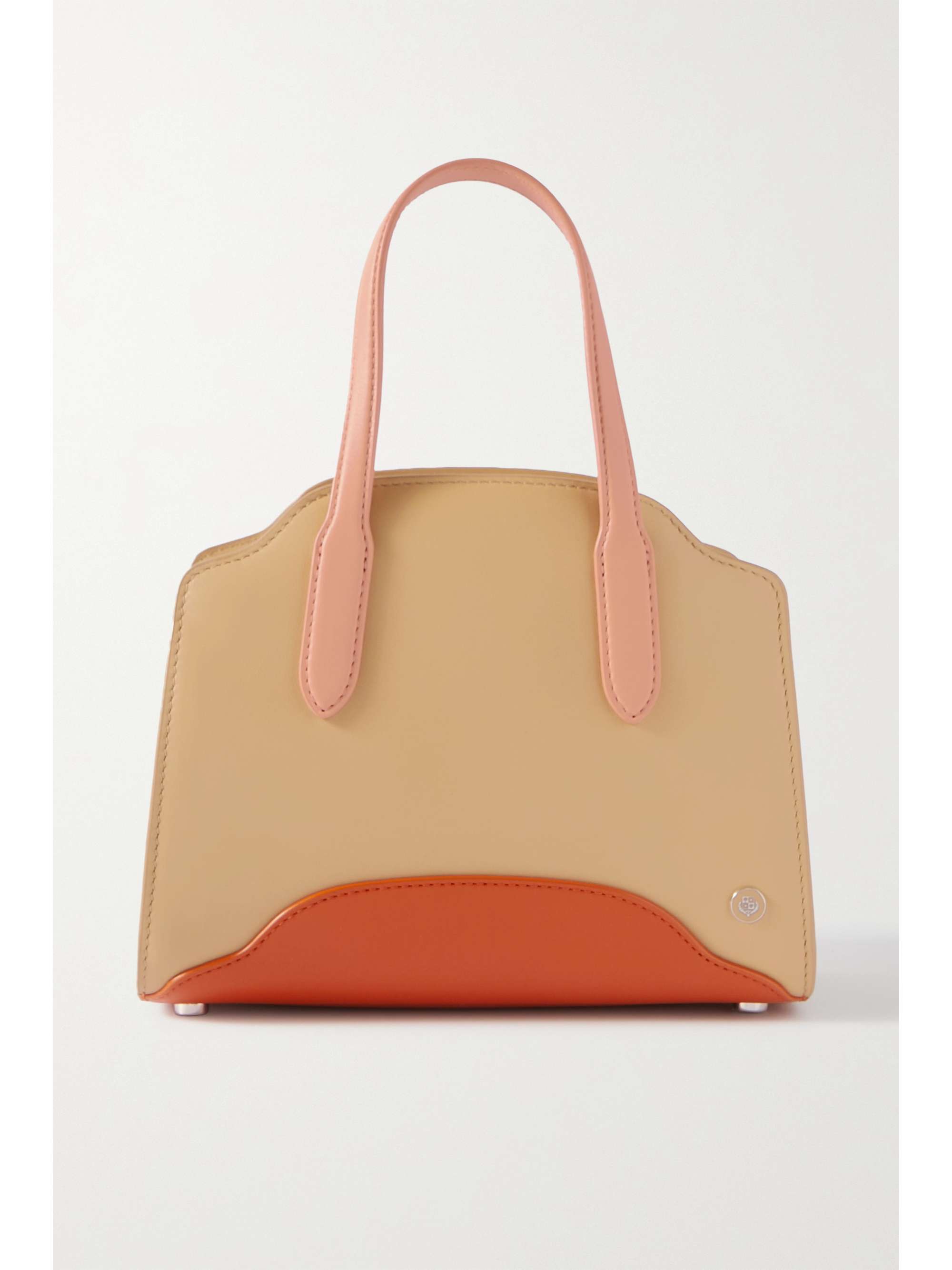 Orange Sesia micro leather tote | LORO PIANA | NET-A-PORTER