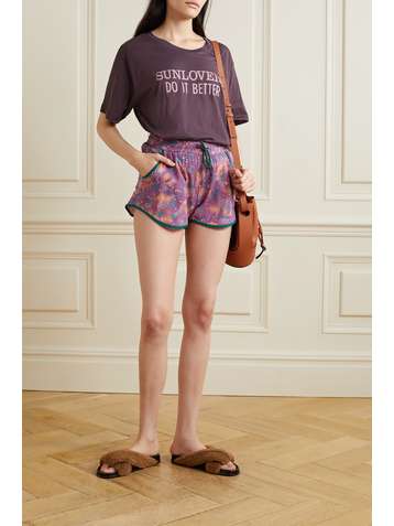 PARADISED + NET SUSTAIN printed cotton-jersey T-shirt